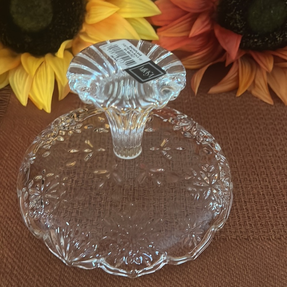 Mikasa snowflake glass decor christmas decor - Picture 5 of 7